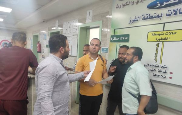 فريق الإدارة الصحية بملوي 