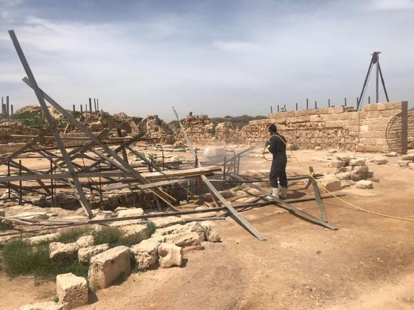 أعمال تطوير دير أبو مينا الأثري