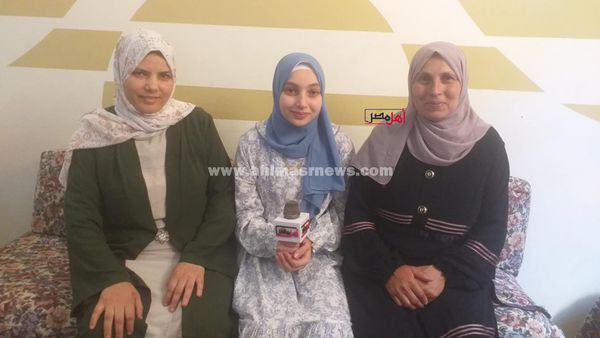 أميرة ونس، الثانية على محافظة كفر الشيخ بالدبلومات الفنية وأسرتها 