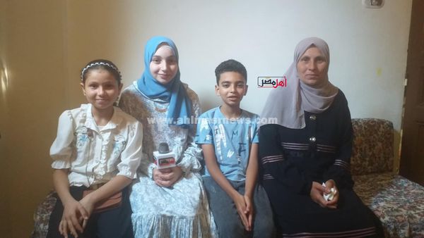 أميرة ونس، الثانية على محافظة كفر الشيخ بالدبلومات الفنية وأسرتها 