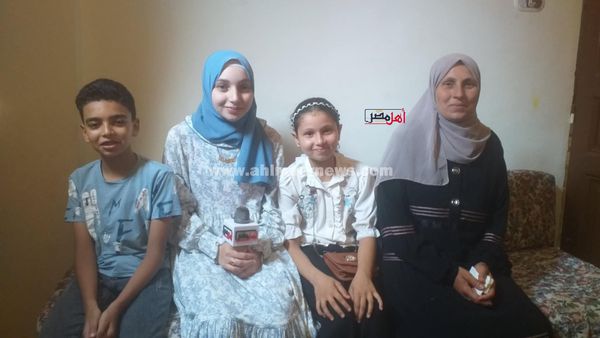 أميرة ونس، الثانية على محافظة كفر الشيخ بالدبلومات الفنية وأسرتها 