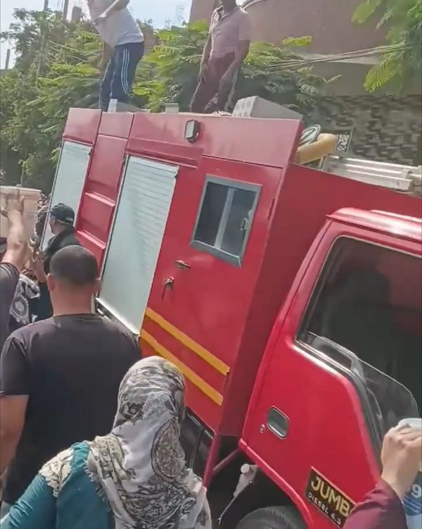 إطفاء الحريق 