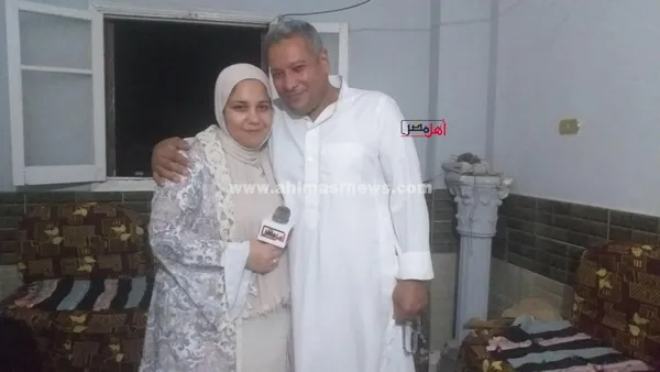 الطالبة إنجي أحمدين، الثانية على محافظة كفر الشيخ بالدبلومات الفنية وأسرتها