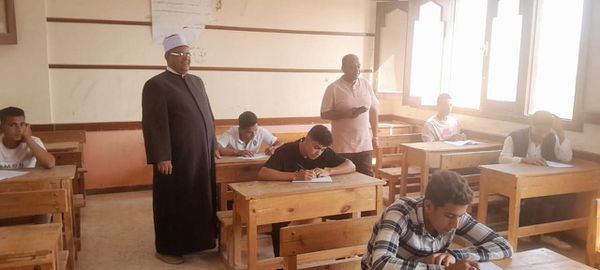 امتحانات الثانوية الأزهرية ببنى سويف 