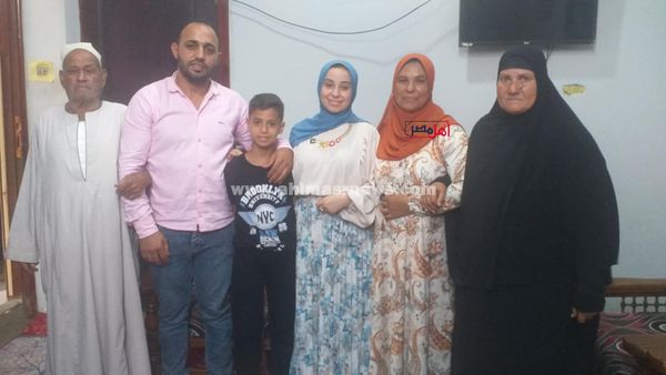 بسمة السرحي، الرابعة على كفر الشيخ بالدبلومات الفنية وأسرتها 