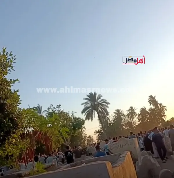 جانب من الجنازة