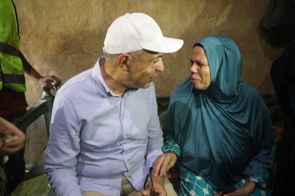 جانب من الزيارة 