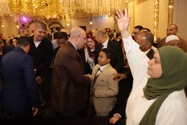 جانب من عقد القران 