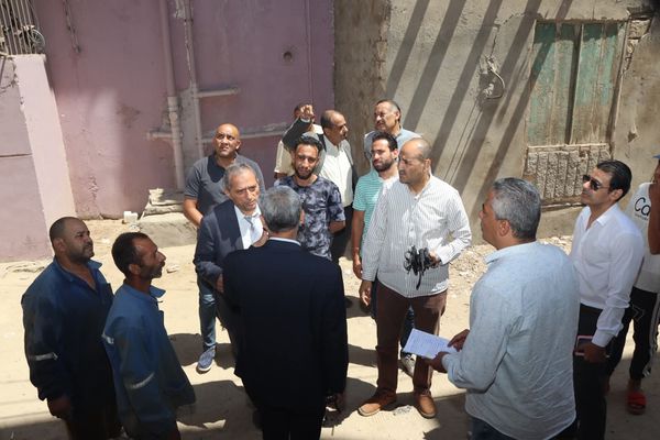 سقوط منزل ببنى سويف 