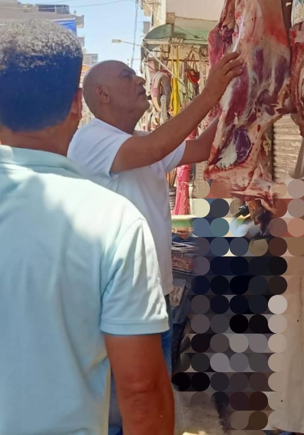 ضبط لحوم فاسدة