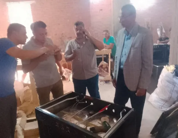 ضبط مصنع لإنتاج البوتجاز غير مرخص 