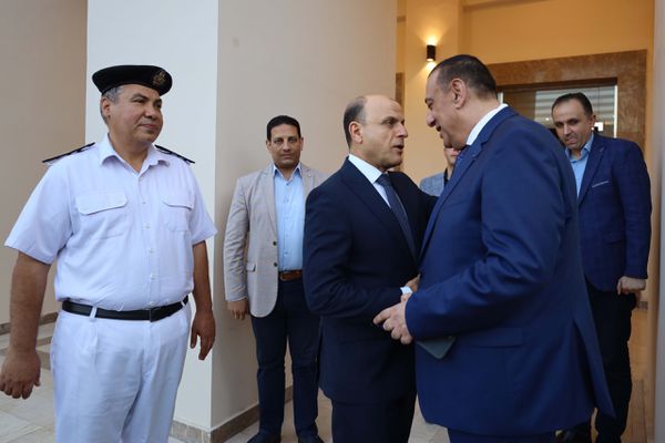 محافظ كفرالشيخ يهنئ «اللواء إيهاب عطية» مدير الأمن بتجديد الثقة 