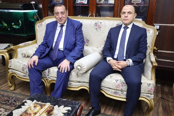 محافظ كفرالشيخ يهنئ «اللواء إيهاب عطية» مدير الأمن بتجديد الثقة 