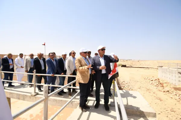 زيارة وزير الاسكان لمطروح