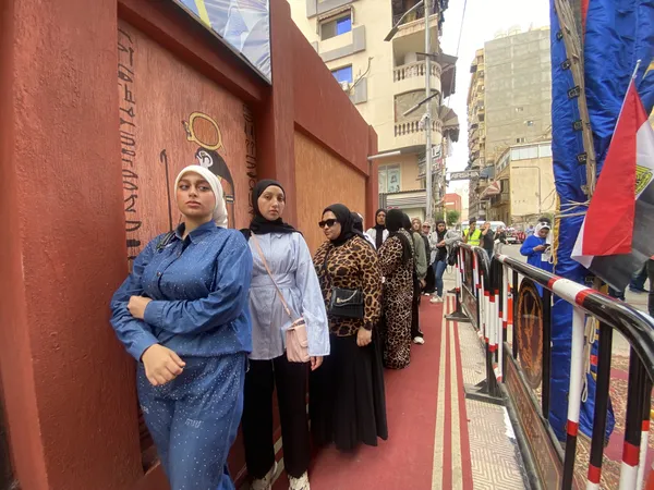 اقبال كبير على لجان انتخابات مجلس الشيوخ في بورسعيد 