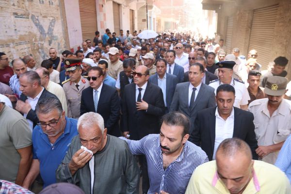 تشييع جثمان الرائد أحمد حافظ 