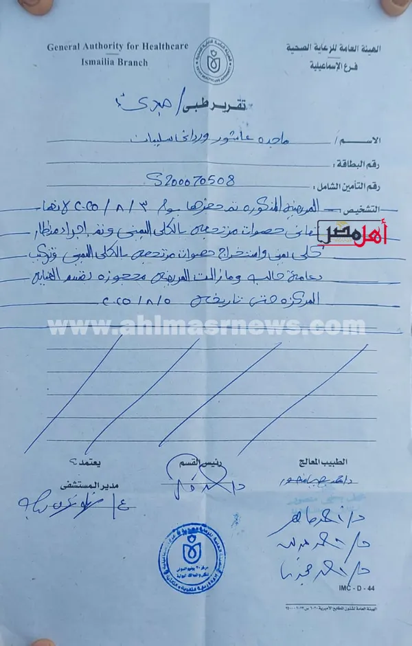 تقارير الحالة 