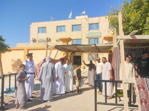 توافد الناخبين بمطروح 