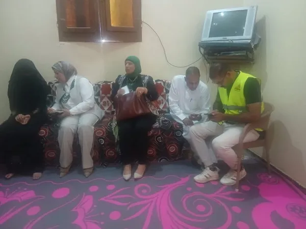 جانب من الزيارة 