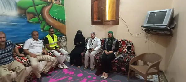 جانب من الزيارة 