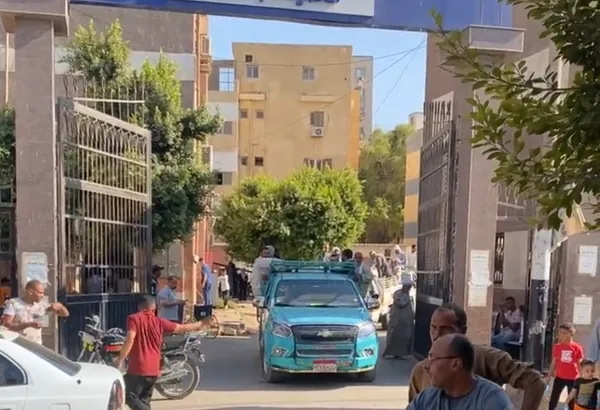 جانب من خروج الجثامين 