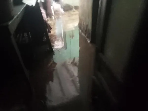 جانب من كسر الماسورة
