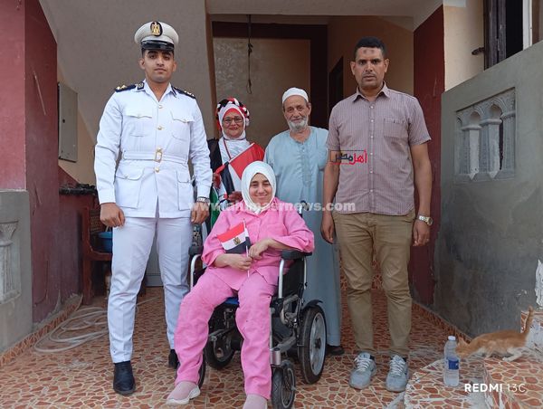 راندا فتاة ذوي الهمم تشارك في الانتخابات 