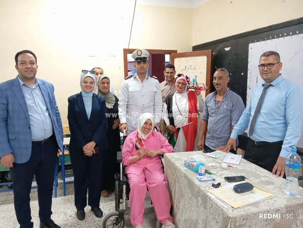 راندا فتاة ذوي الهمم تشارك في الانتخابات 