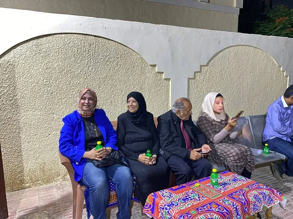 زواج زوجين من كبار السن 