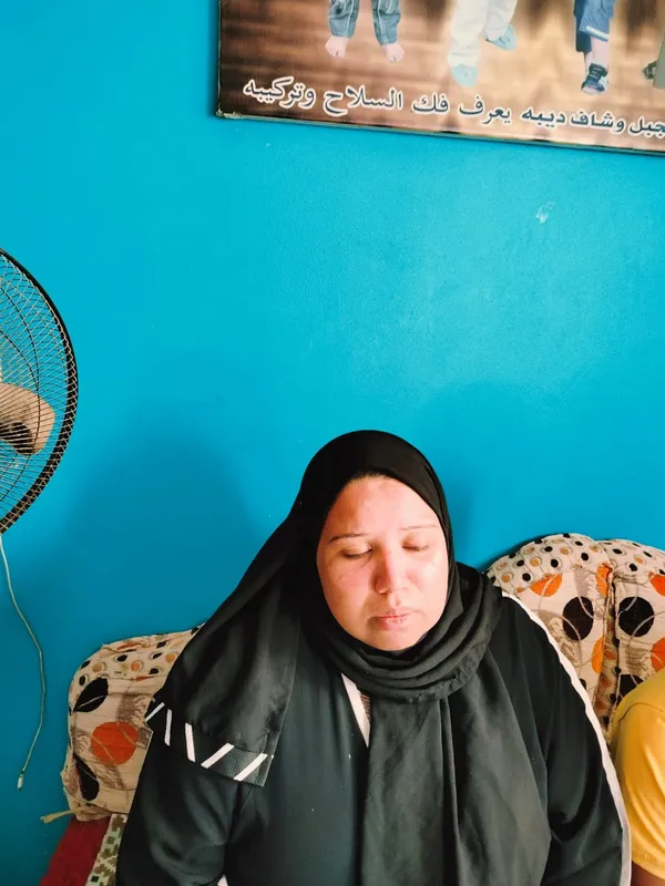 زوجة المتوفي راغب