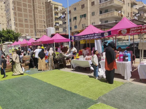 سوق اليوم الواحد بمطروح