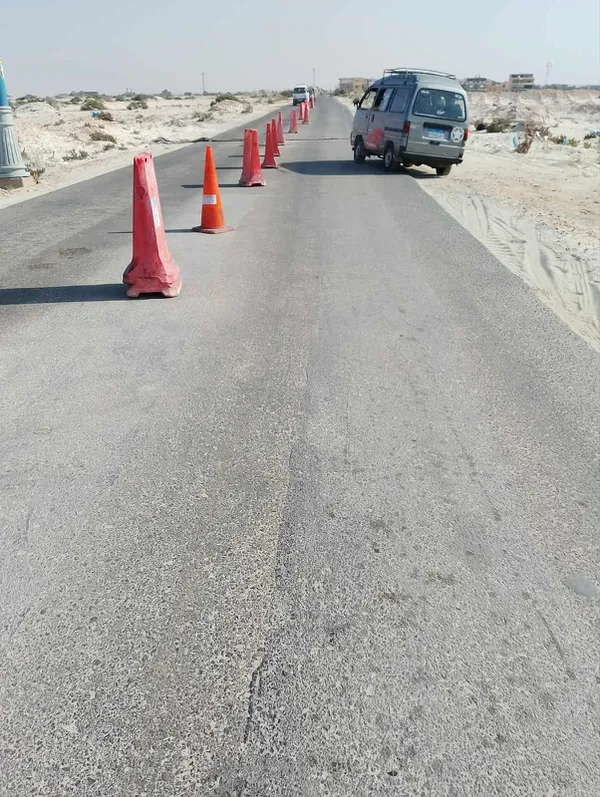 غلق شواطئ مطروح