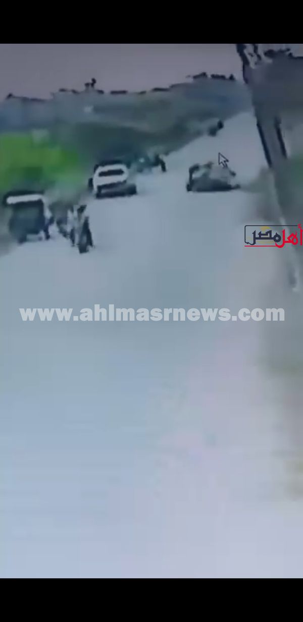 لحظة وقوع الحادث 
