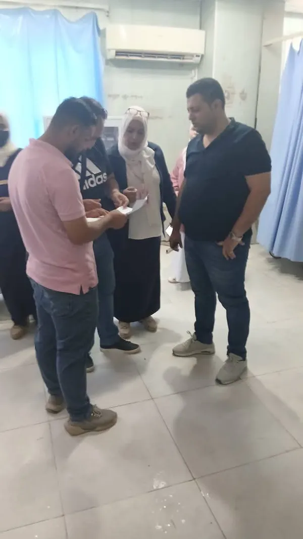مصابى حادث طريق بنى سويف 