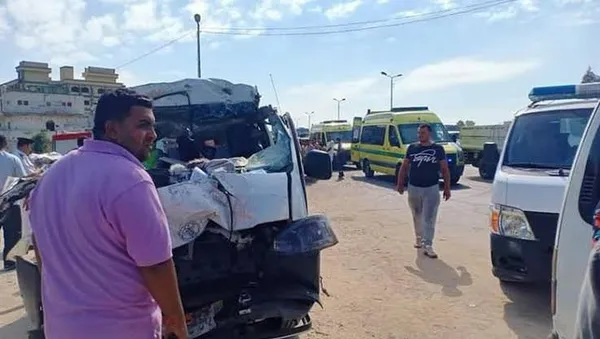 مصرع 4 أشخاص وأصابة اخر بمطروح 