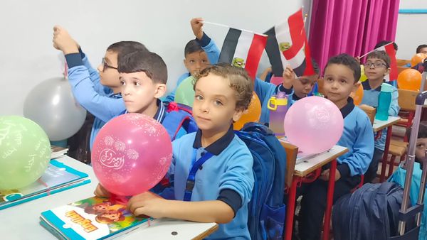 احتفالات بدء العام الدراسي الجديد بكفر الشيخ