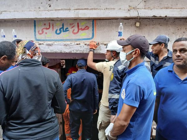 حريق مصبغة بالمحلة الكبرى