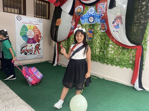 لعلم مصر طلاب مدارس بورسعيد تستعد للعام الدراسي الجديد