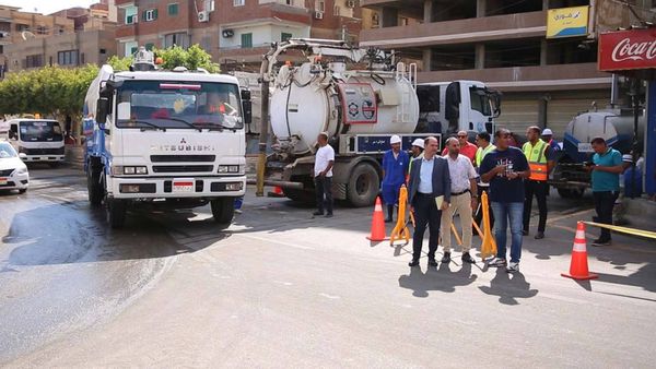 مياه كفر الشيخ تنفذ مناورة لمواجهة مياه الأمطار والسيول