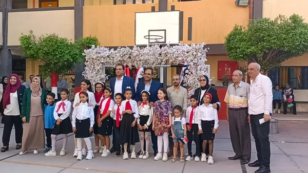 احتفالات بدء العام الدراسي الجديد بكفر الشيخ 