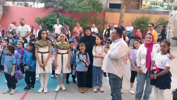 احتفالات بدء العام الدراسي الجديد بكفر الشيخ 