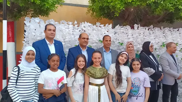احتفالات بدء العام الدراسي الجديد بكفر الشيخ 