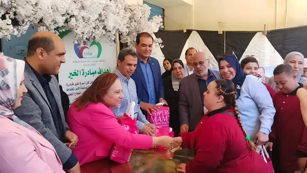 افتتاح معرض مبادرة الخير بدسوق 