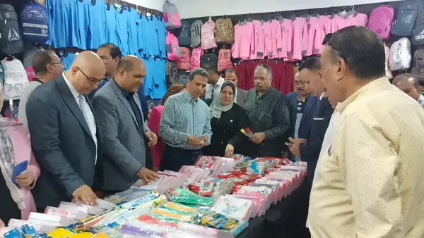 افتتاح معرض مبادرة الخير بدسوق 