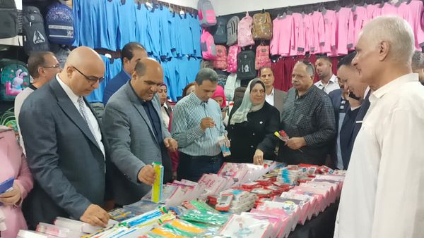 افتتاح معرض مبادرة الخير بدسوق 