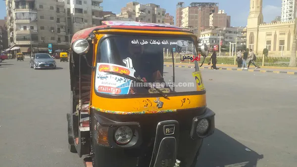 الأسطى إسلام الساعي، سائق توكتوك