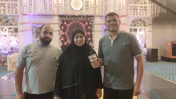 الحاجة كلثوم والده عروس الإسماعيلية 