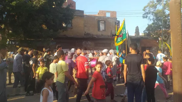 جانب من الاحتفالات 