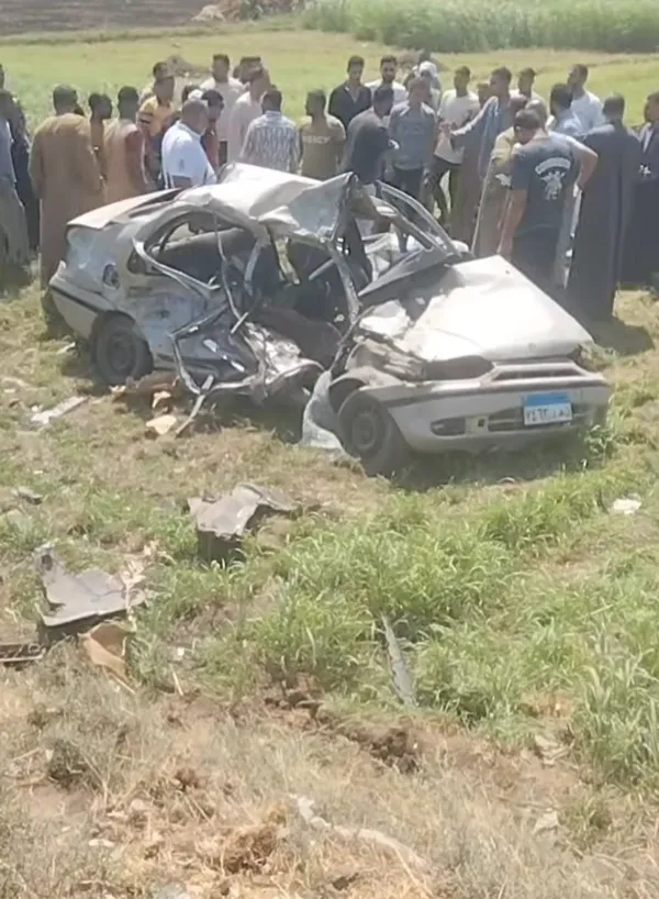 جانب من الحادث 