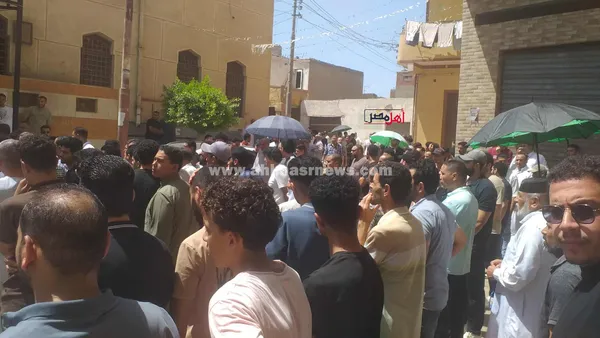 جانب من تشييع الجثامين 